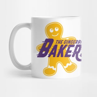 Gingerbread Man Christmas Cookie Baker Baking Parody Mug